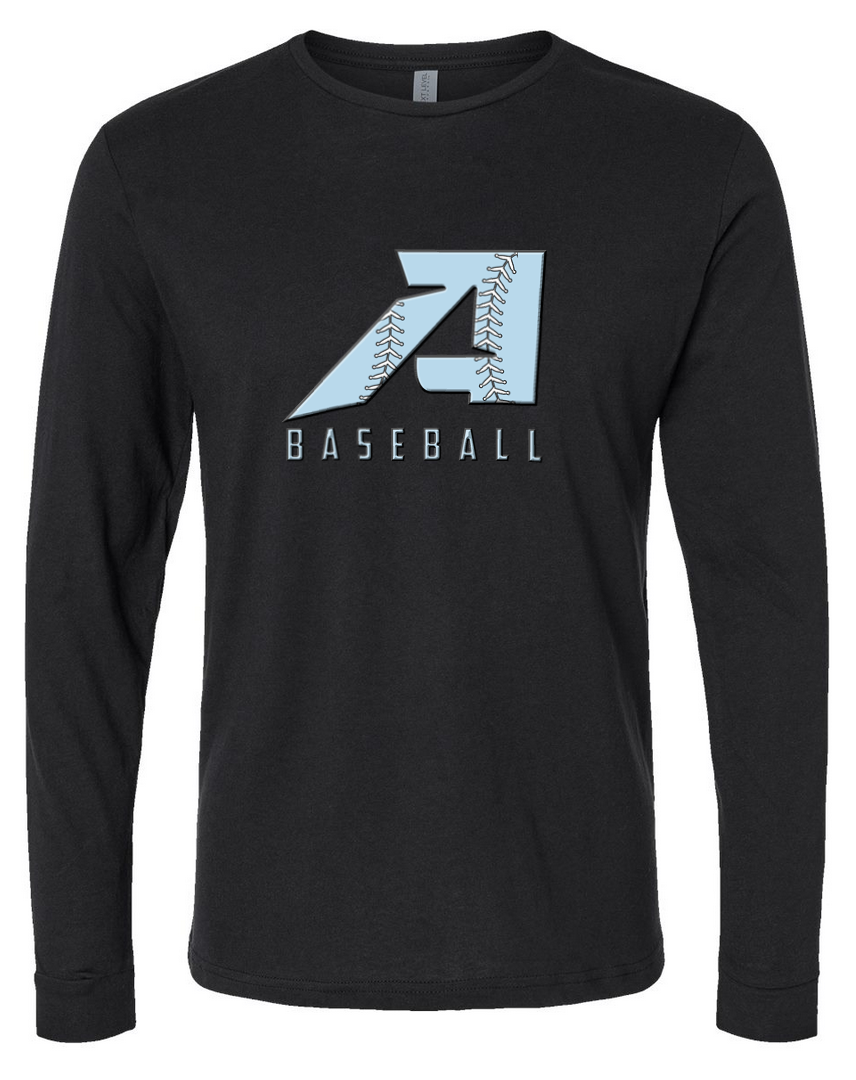 A Baseball – Black Long Sleeve