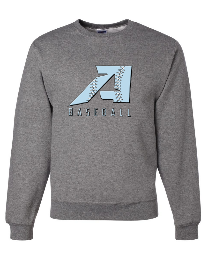 A Baseball – Dark Gray Crewneck