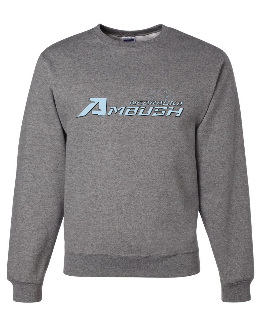 Nebraska Ambush – Dark Gray Crewneck