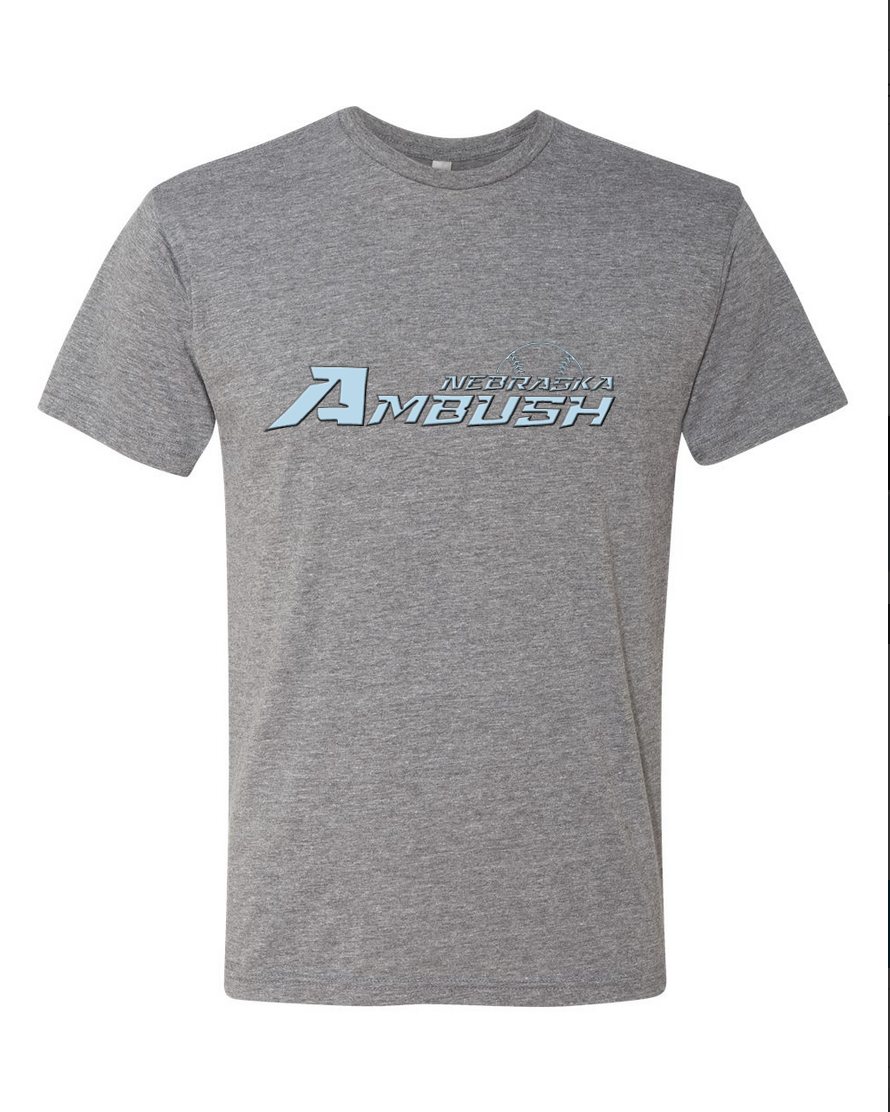 Nebraska Ambush – Gray T-Shirt