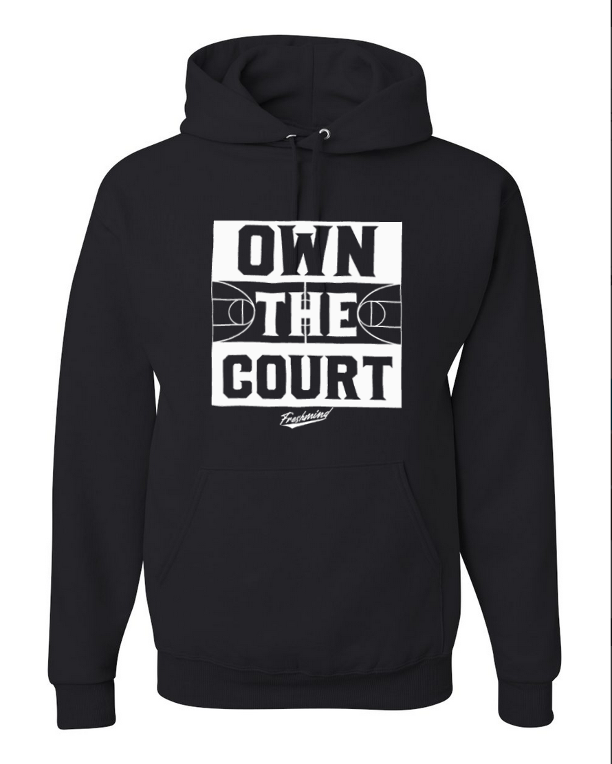 Own The Court - Hoodie - Black