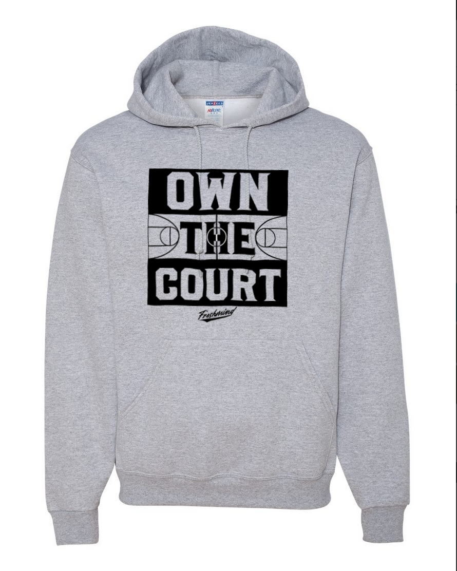 Own The Court - Hoodie - Gray