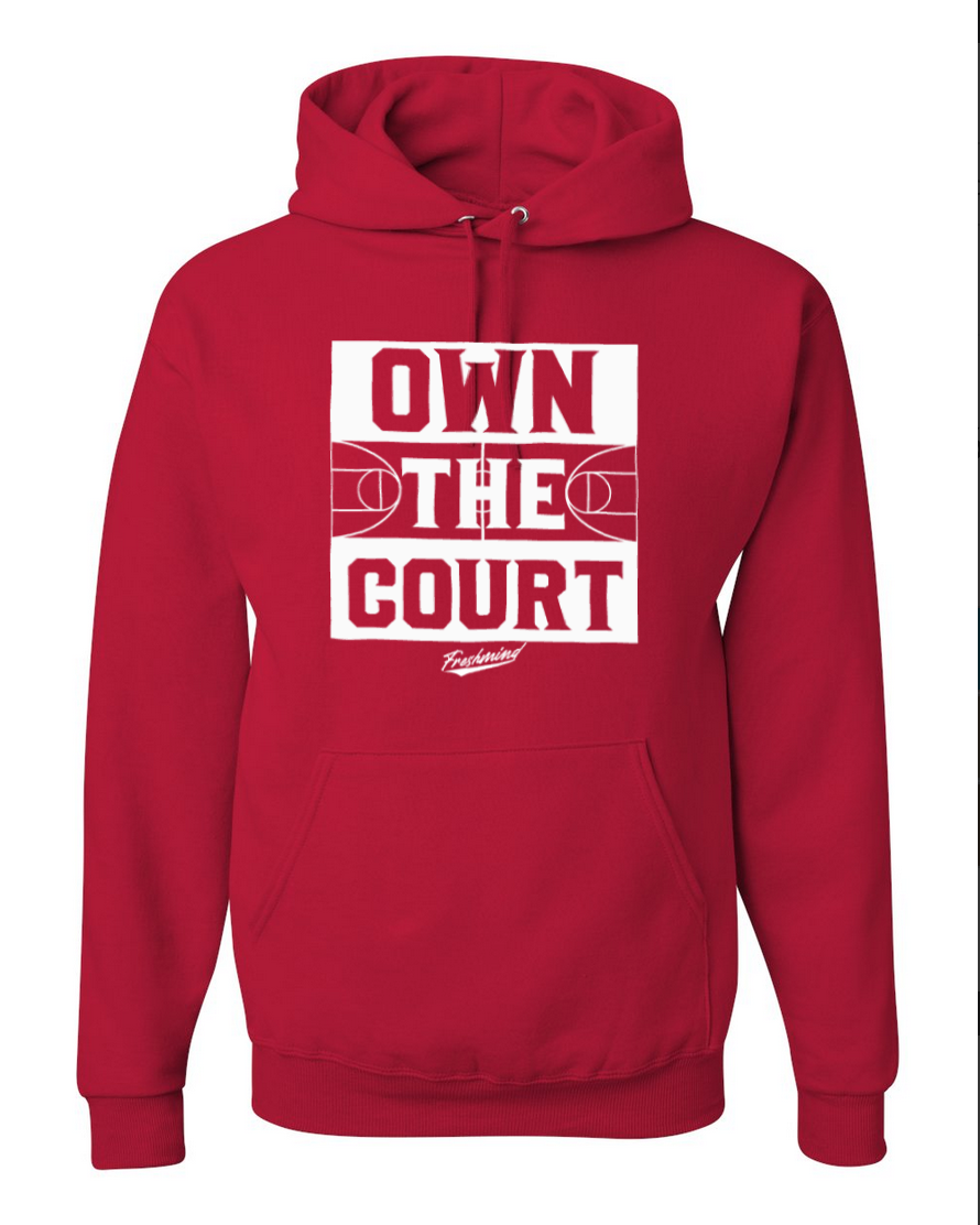 Own The Court - Hoodie - Red