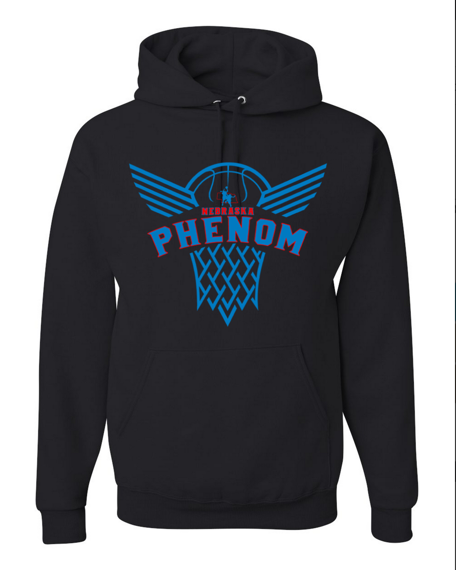 Phenom Basketball – Black Hoodie