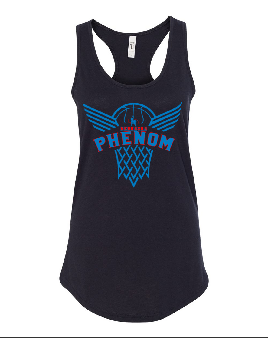 Phenom Basketball – Black Tank Top