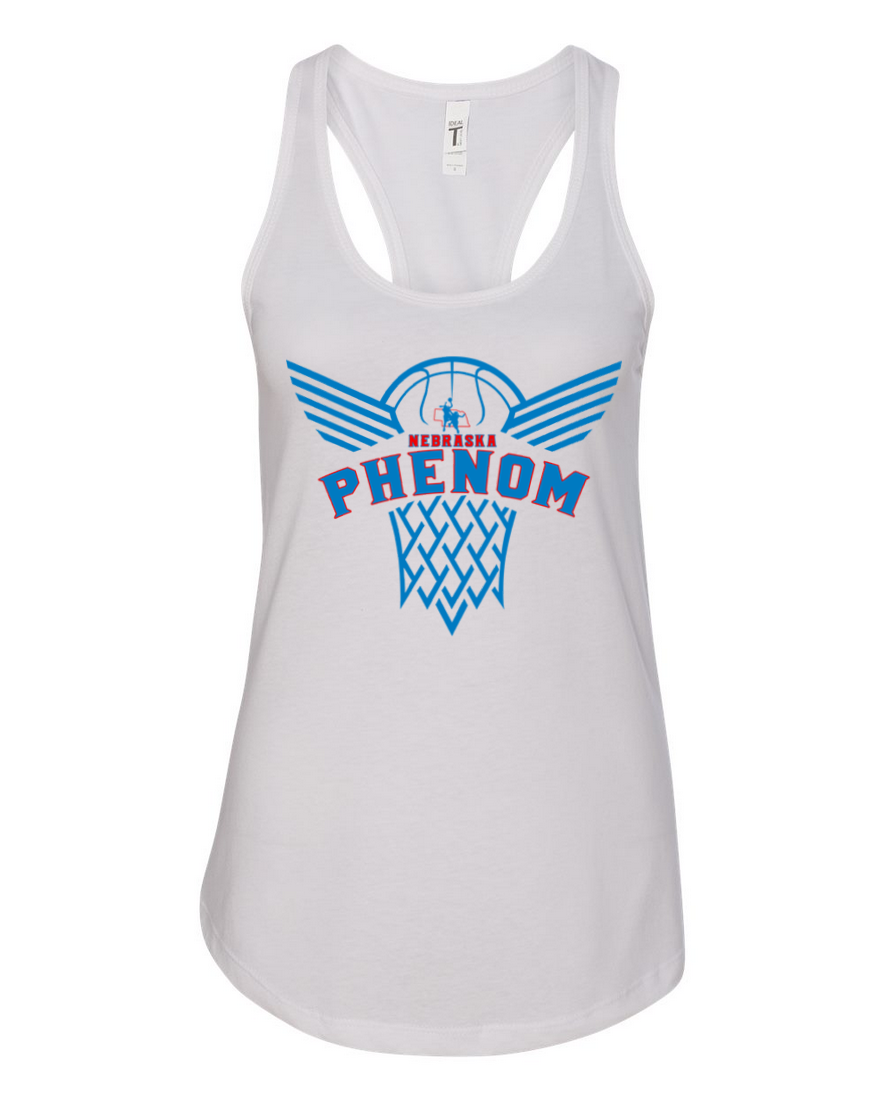 Phenom Basketball – White Tank Top