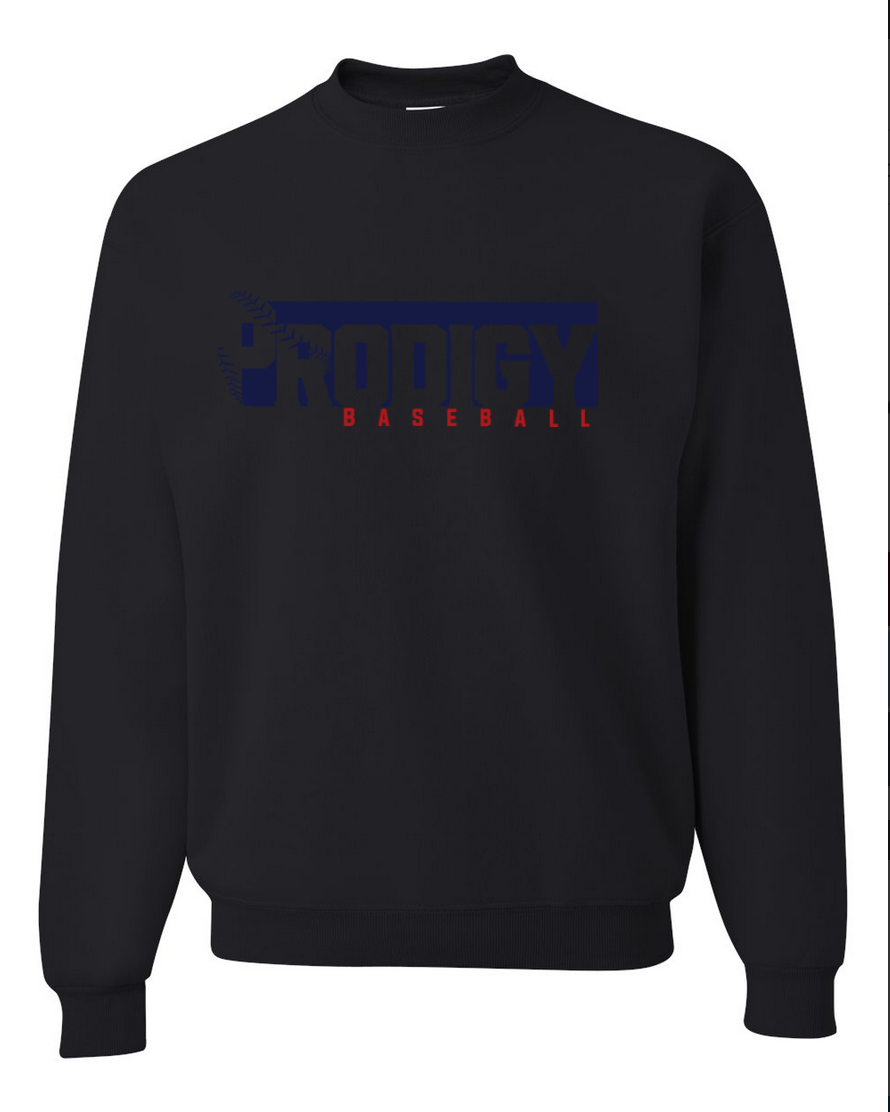 Prodigy Baseball – Black Crewneck