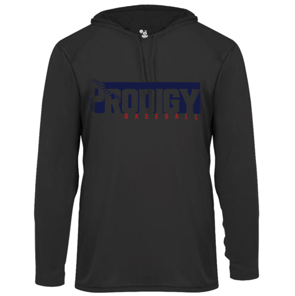 Prodigy Baseball – Black Performance Hoodie