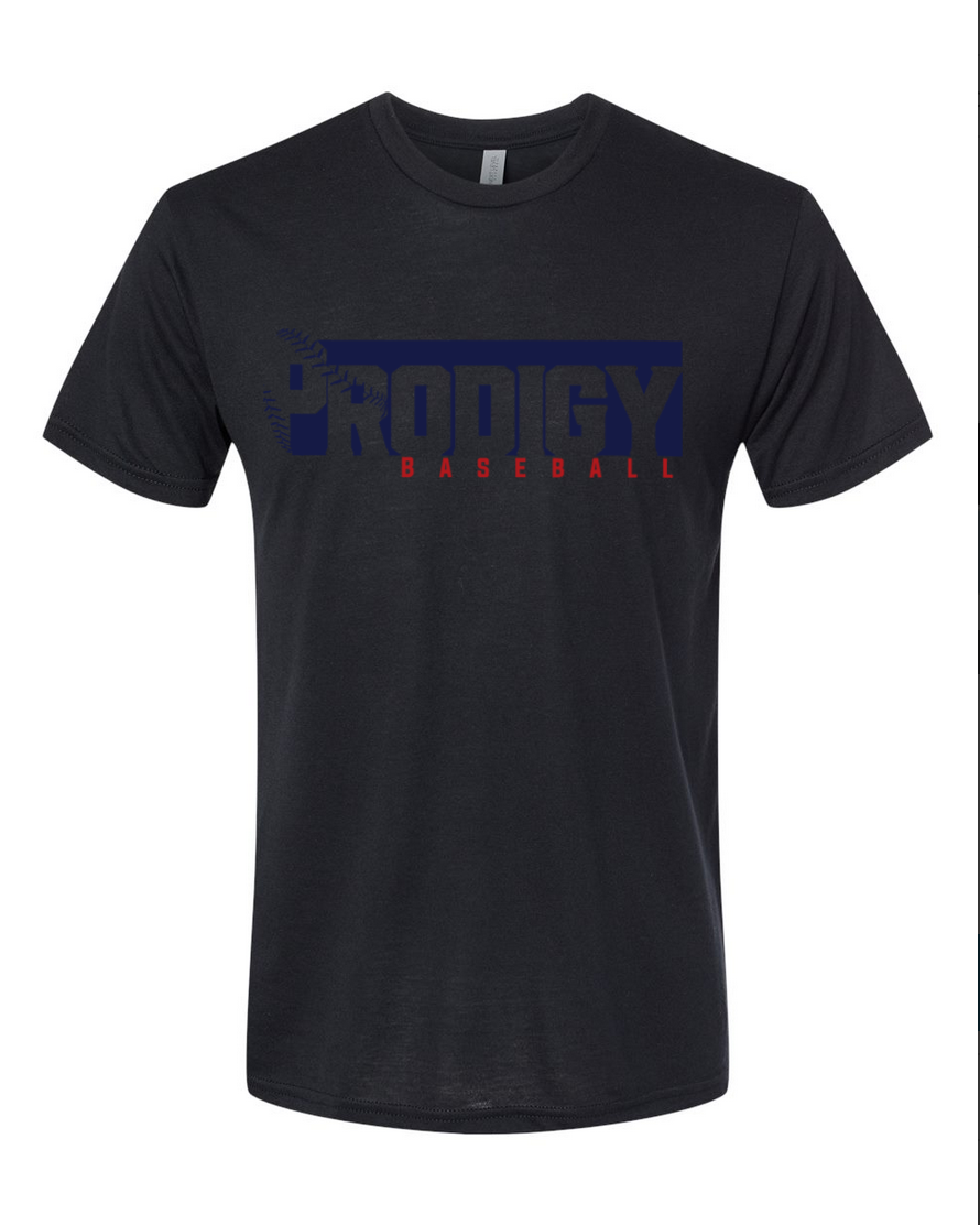 Prodigy Baseball – Black T-Shirt