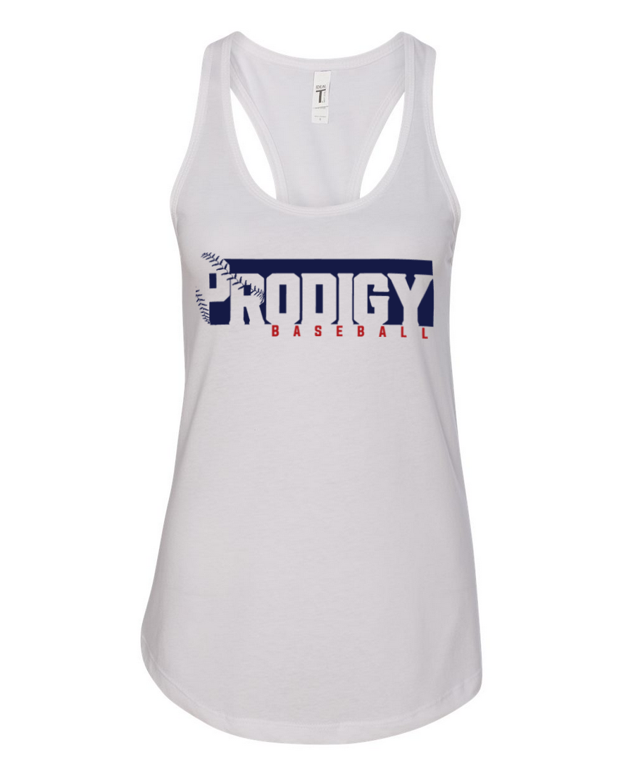 Prodigy Baseball – White Tank Top