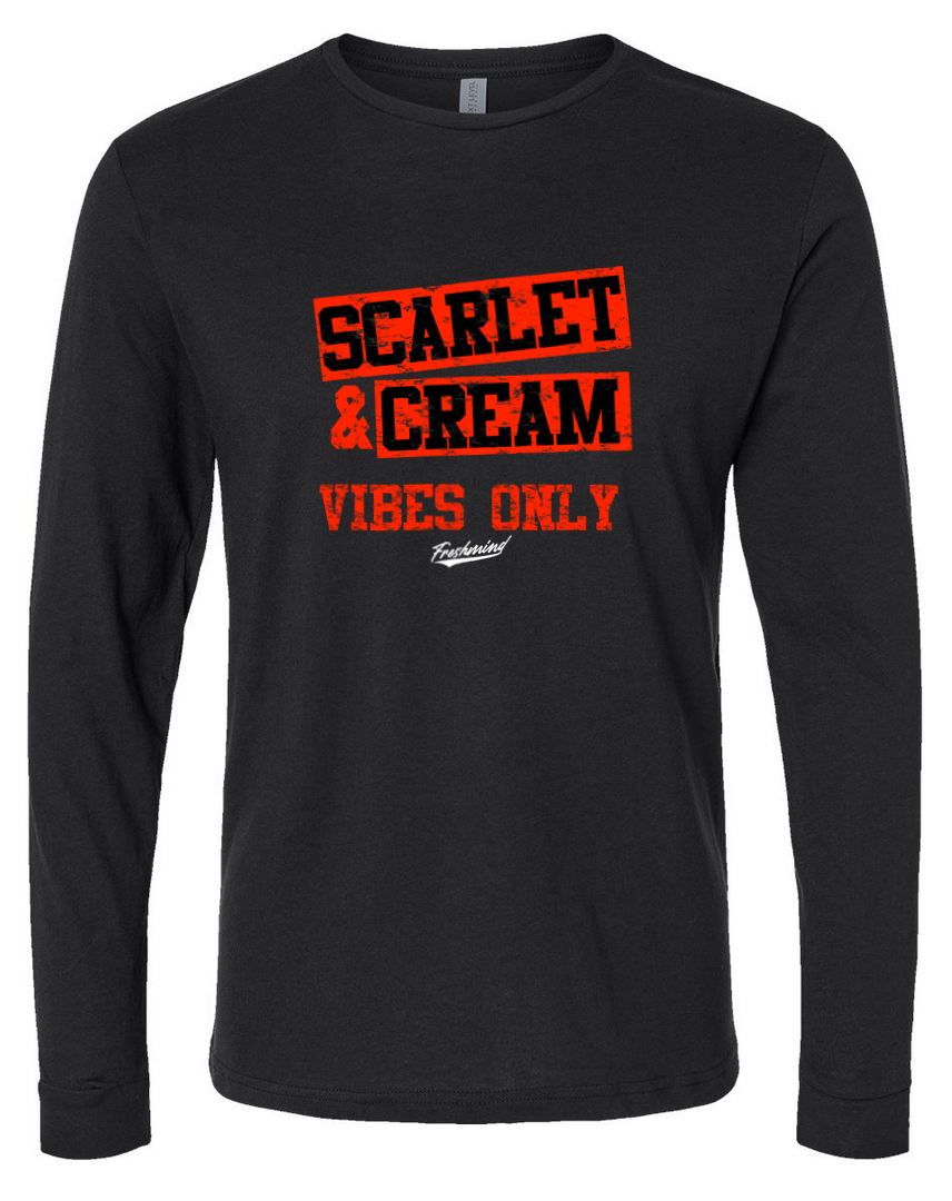 Scarlet & Cream – Black Long Sleeve