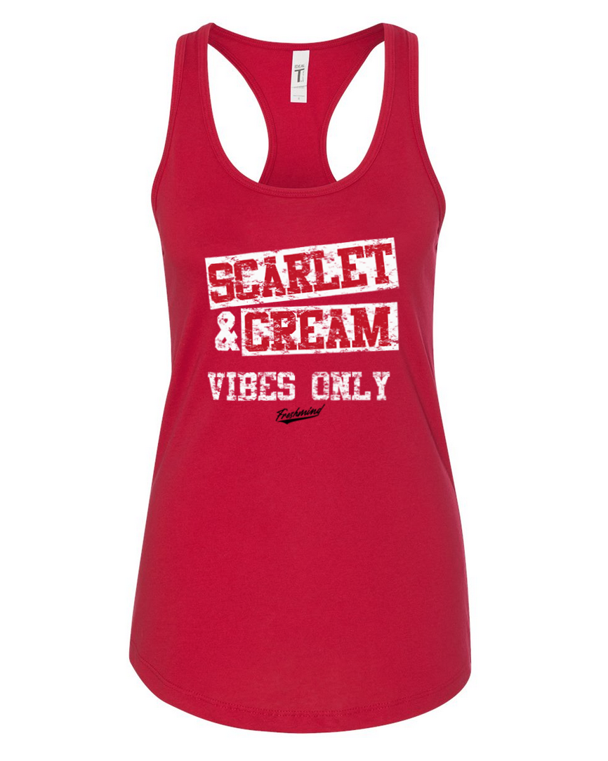 Scarlet & Cream Red – Red Tank Top
