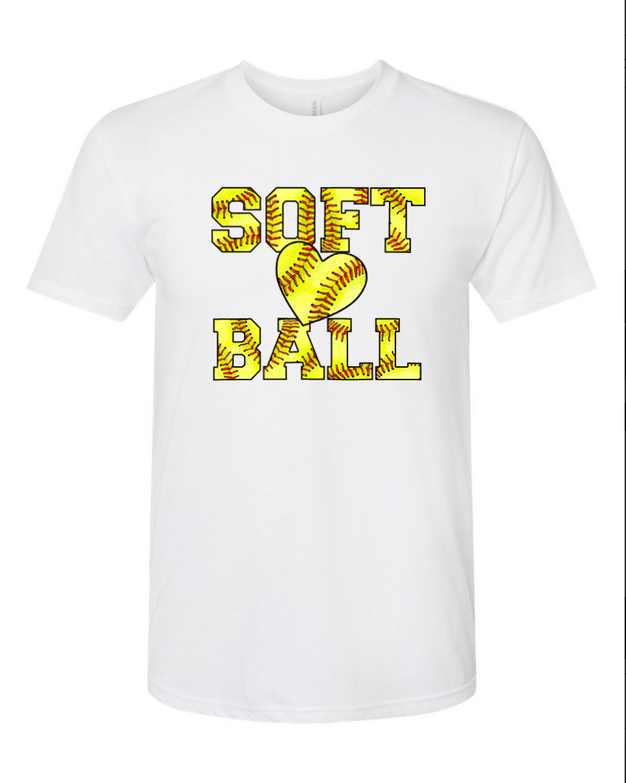 Softball – White T-Shirt
