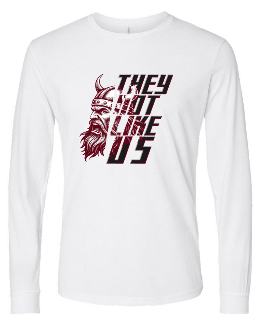 They Not Like Us – White Long Sleeve