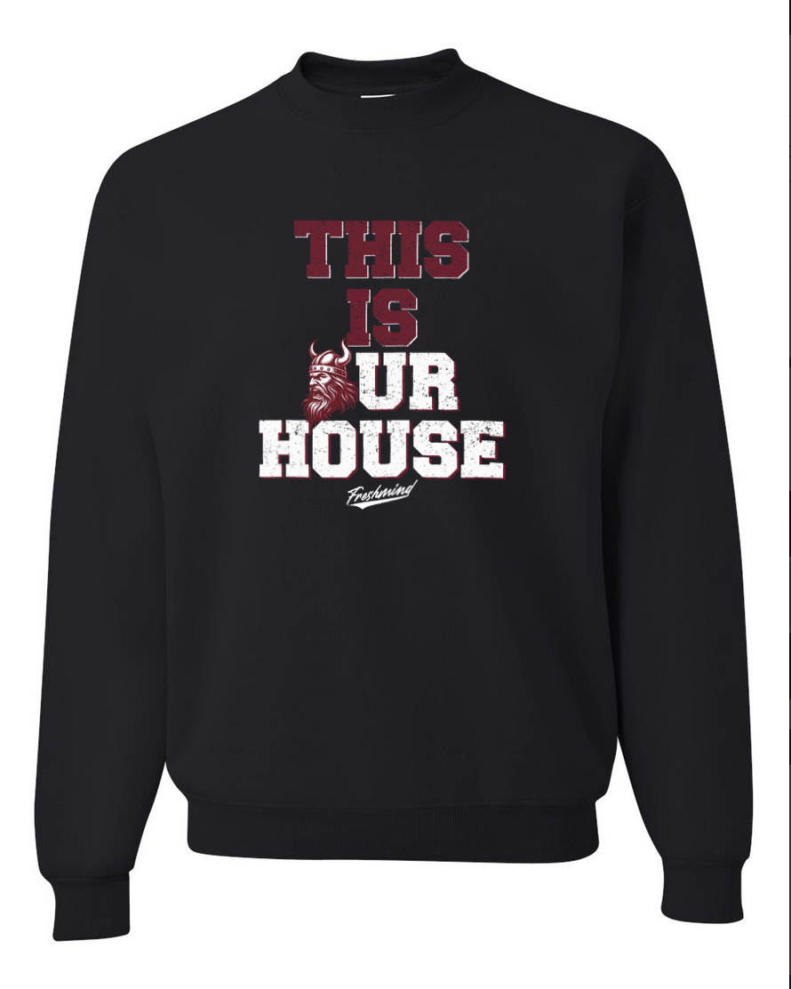 Youth - This is Our House – Black Crewneck