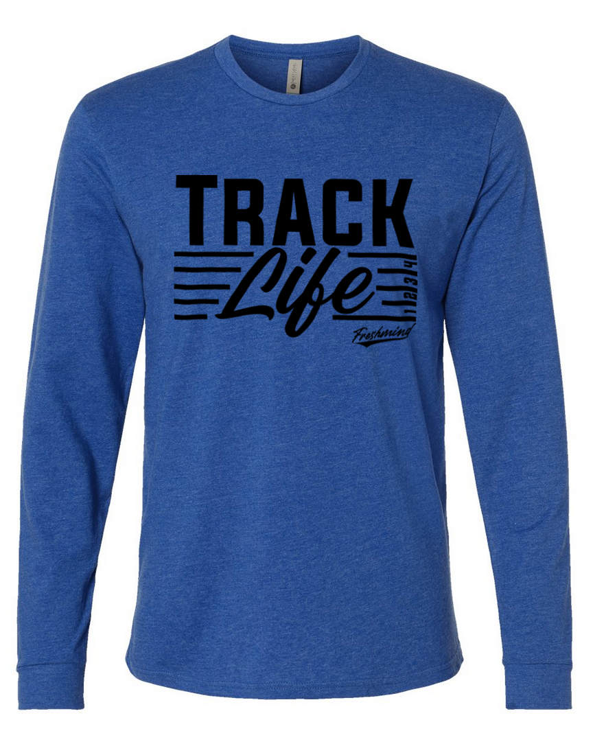 Track Life/Black – Royal Long Sleeve