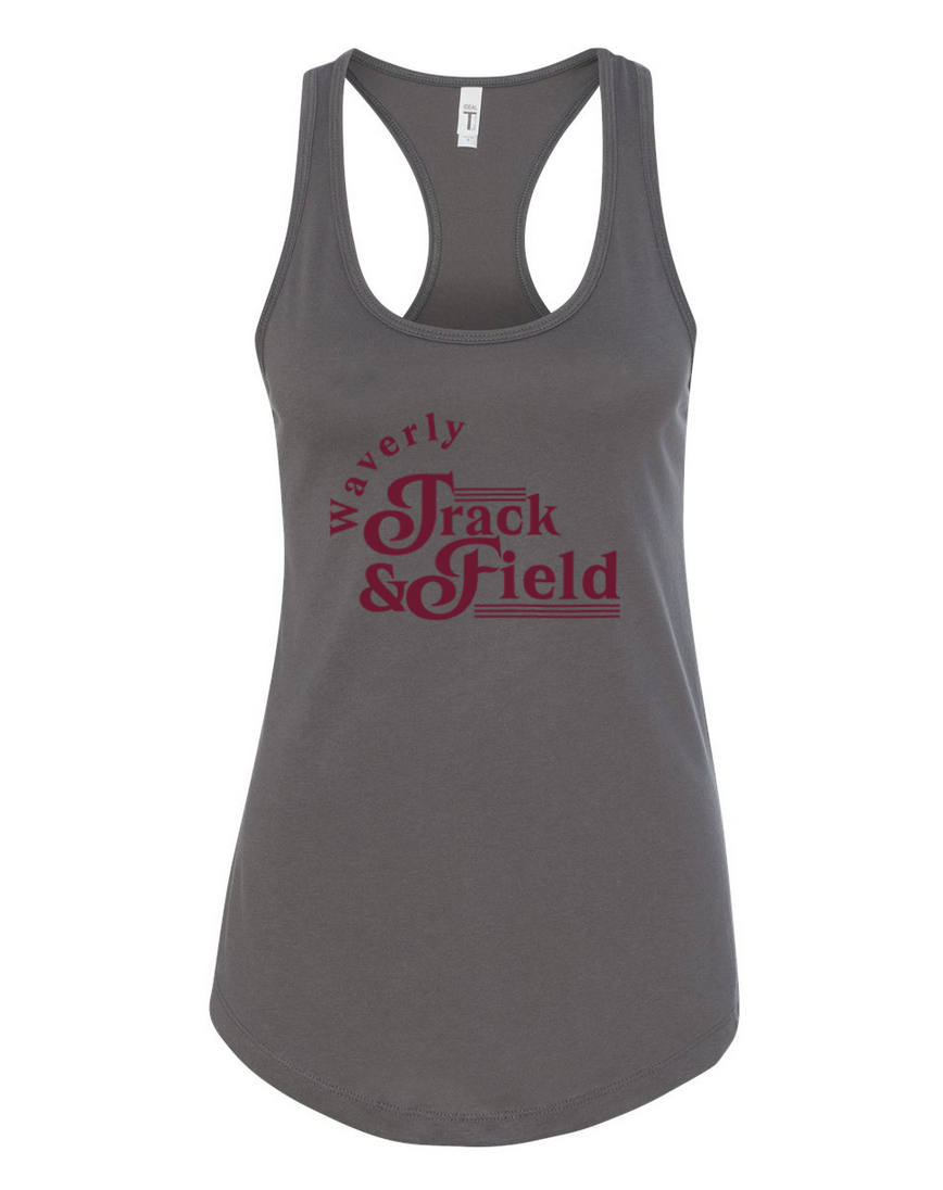 Vintage Track – Dark Gray Tank Top