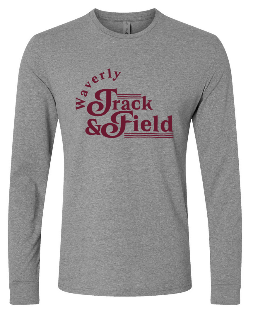 Vintage Track – Gray Long Sleeve