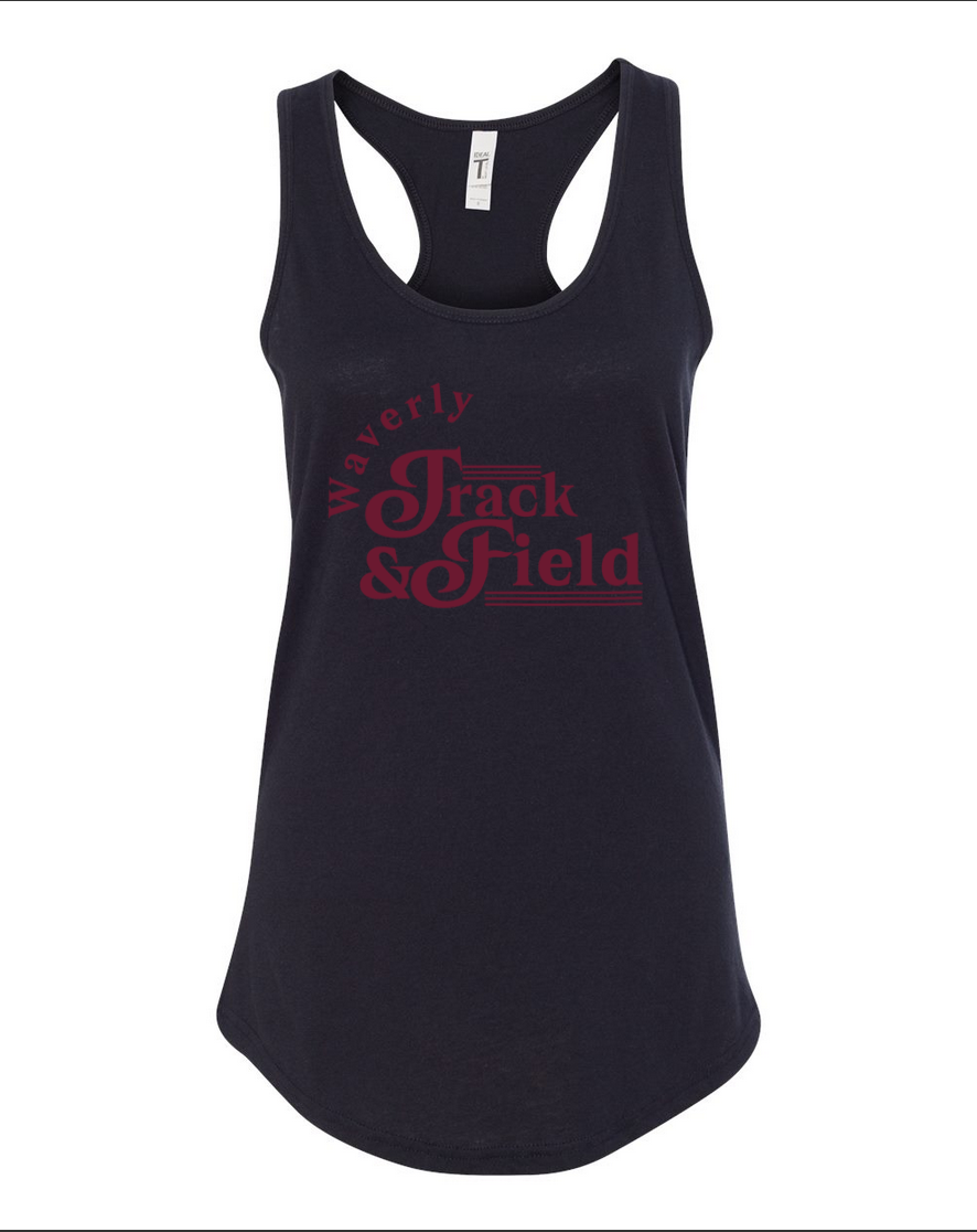 Vintage Track – Black Tank Top