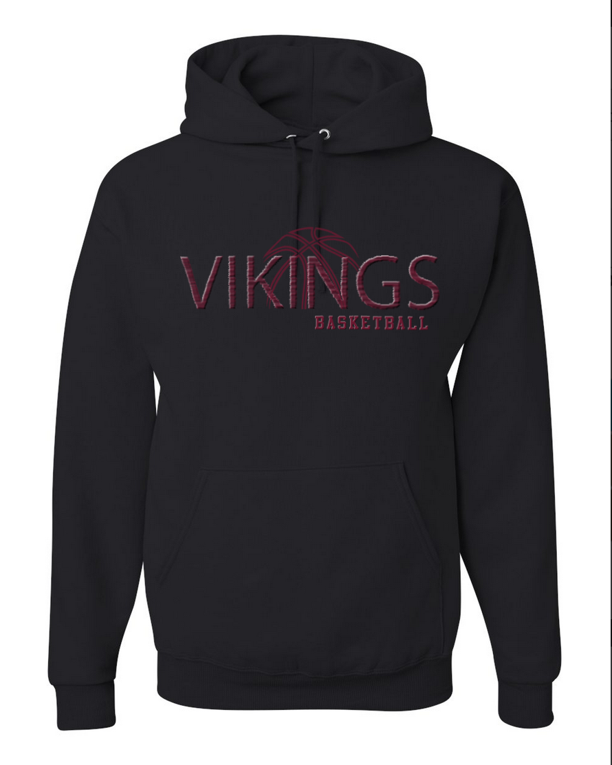 Waverly Basketball – Black Hoodie