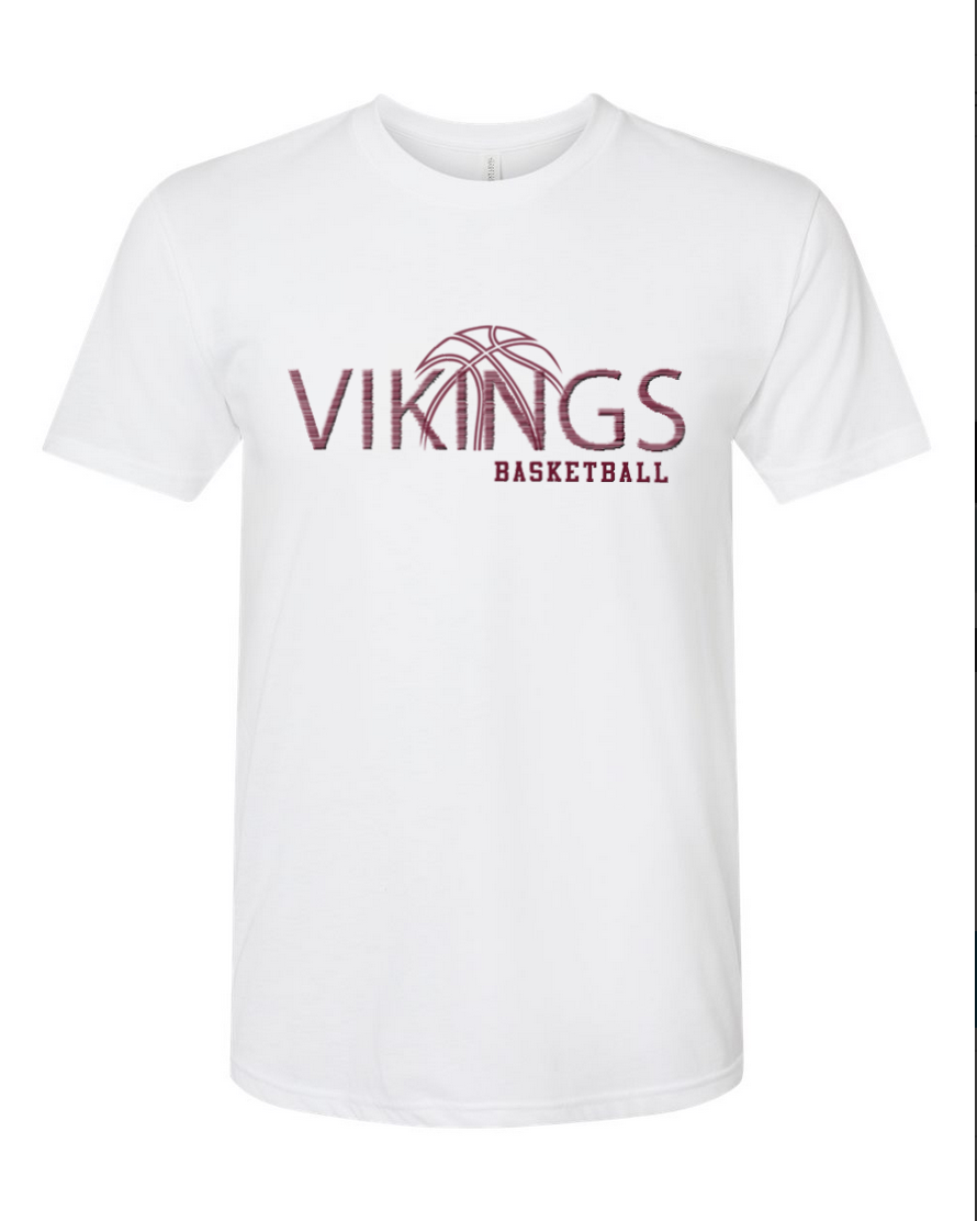Waverly Basketball – White T-Shirt