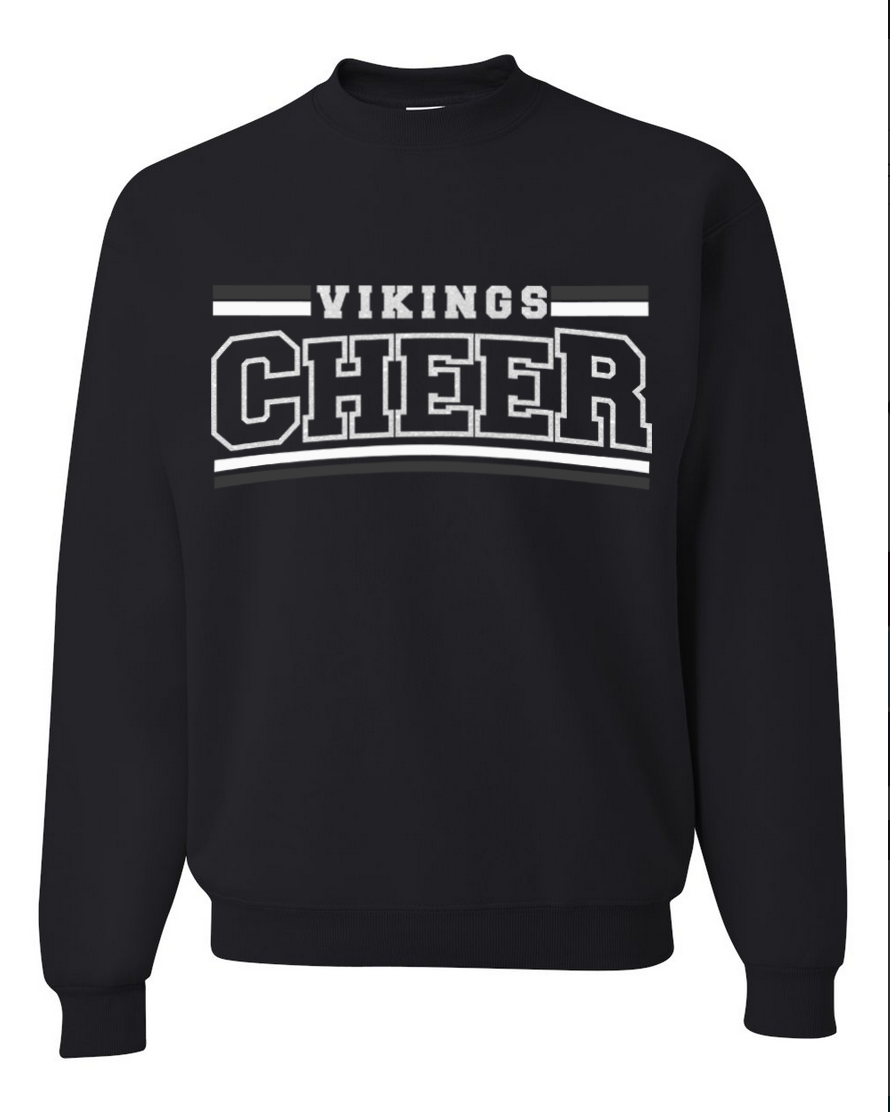 Waverly Cheer – Black Crewneck