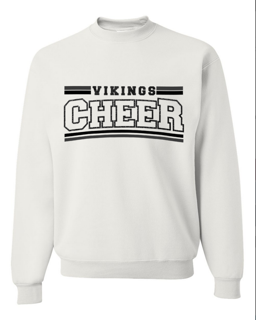 Waverly Cheer – White Crewneck