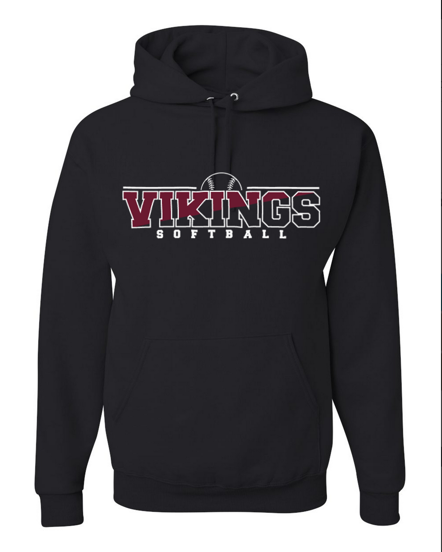 Waverly Softball – Black Hoodie