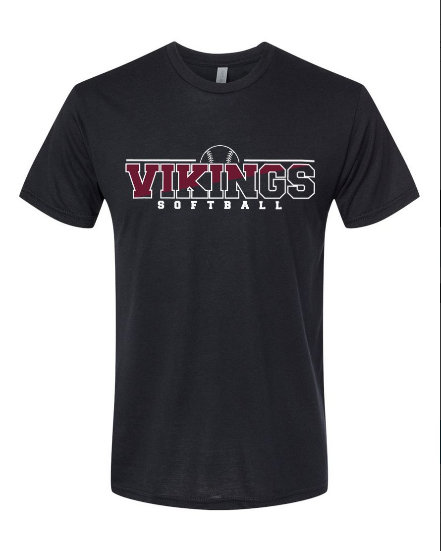 Waverly Softball – Black T-Shirt
