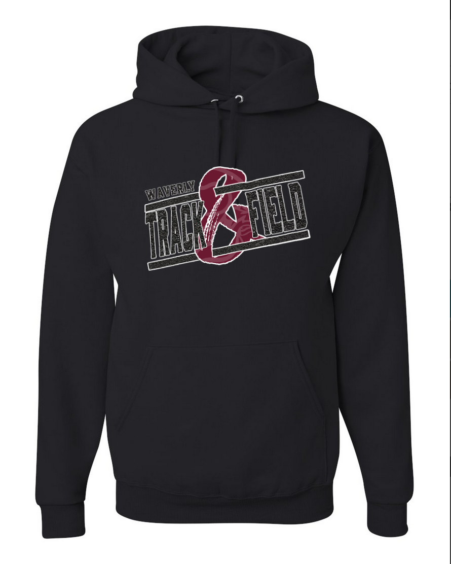 Waverly Track – Black Hoodie – Black