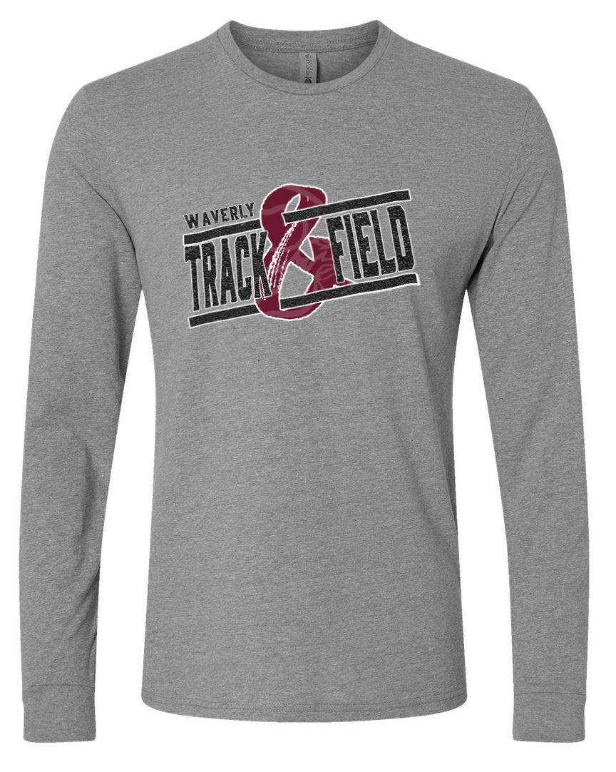 Waverly Track/Black – Gray Long Sleeve