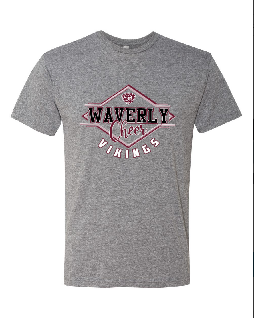 Waverly Vikings Cheer – Gray Shirt