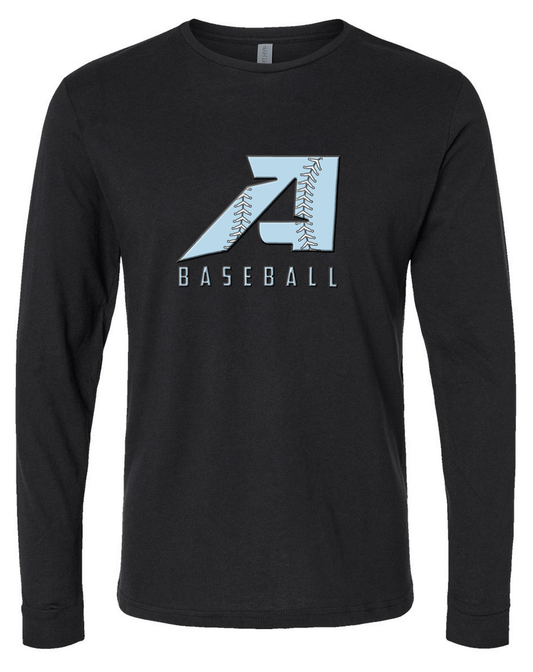 A Baseball – Black Long Sleeve