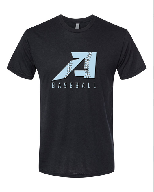 A Baseball – Black T-Shirt