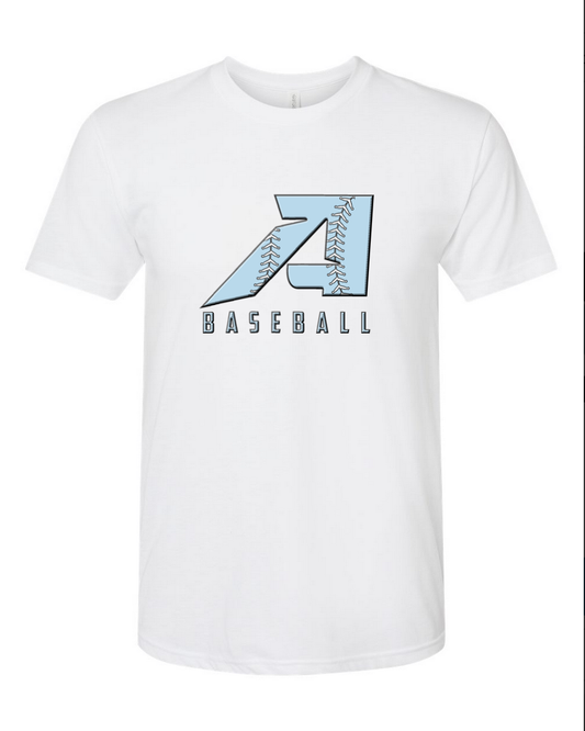 A Baseball – White T-Shirt