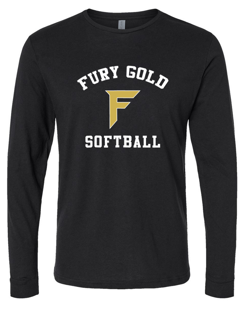Fury Gold - Simple – Black Long Sleeve