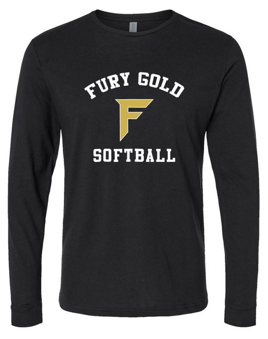 Fury Gold - Simple – Black Long Sleeve