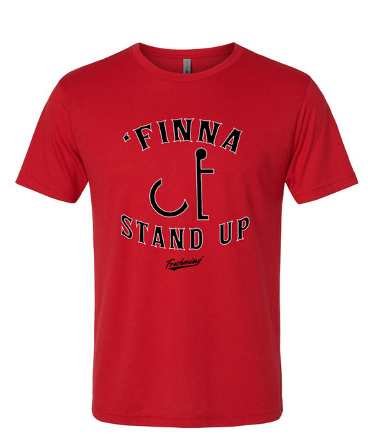Finna Stand Up - Red Shirt