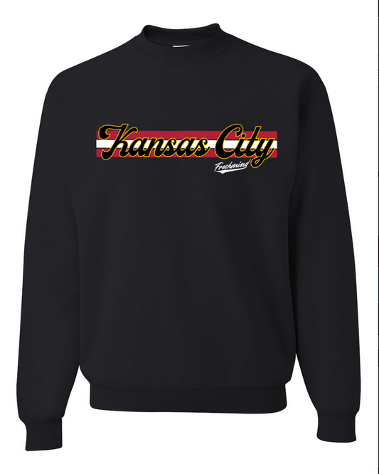 Kansas City - Black Crewneck