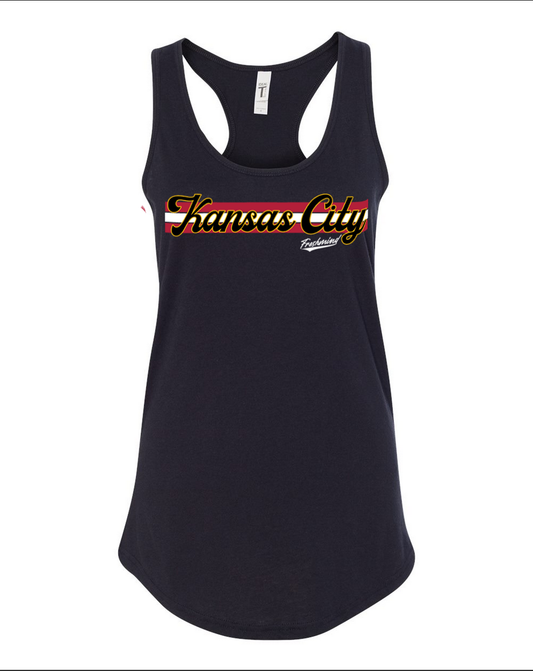 Kansas City - Black Tank Top