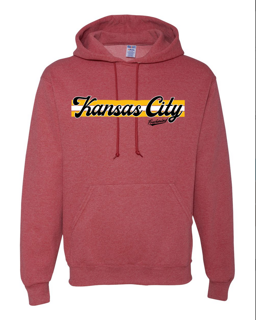 Kansas City - Vintage Red Hoodie