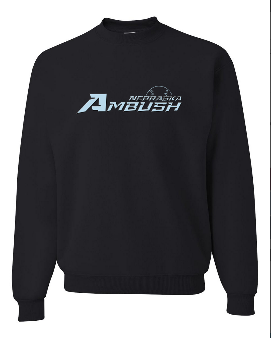Nebraska Ambush – Black Crewneck