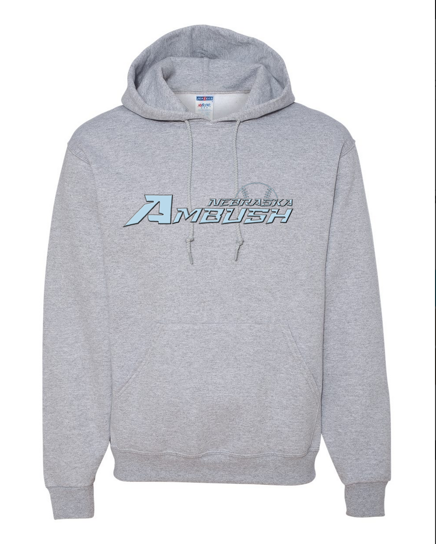 Nebraska Ambush – Gray Hoodie
