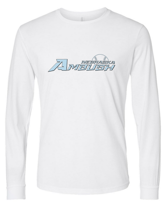 Nebraska Ambush – White Long Sleeve