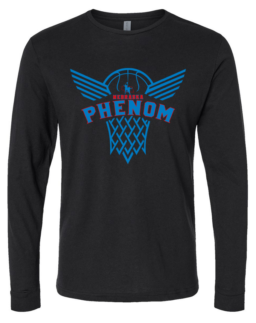 Phenom Basketball – Black Long Sleeve