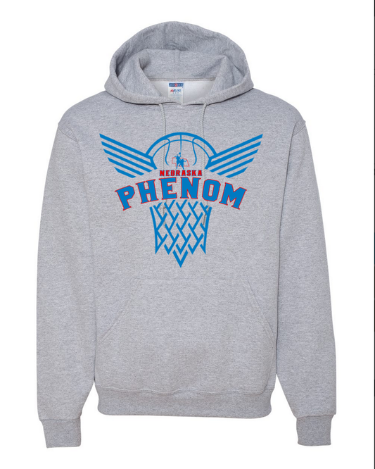 Phenom Basketball – Gray Hoodie
