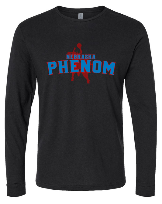 Phenom Logo – Black Long Sleeve