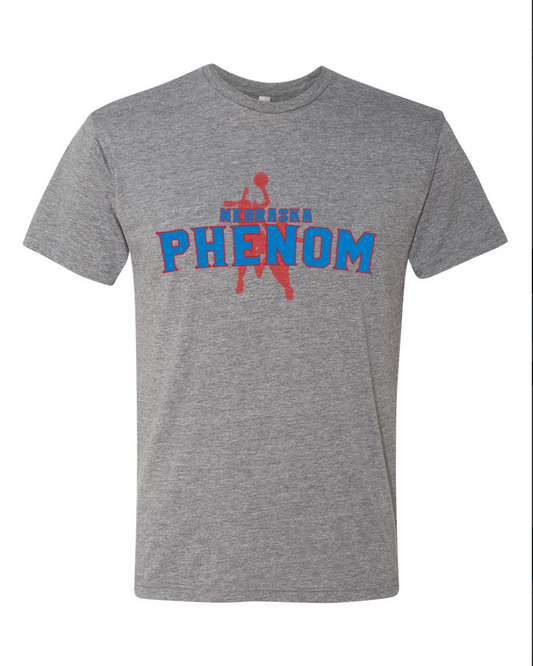 Phenom Logo – Gray T-Shirt