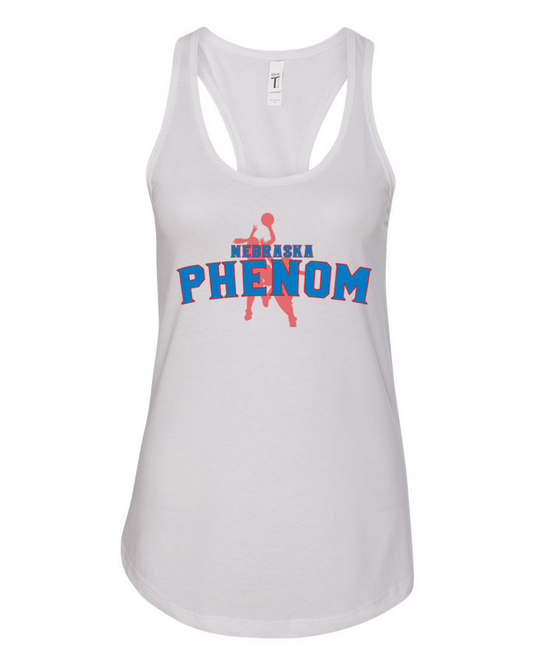 Phenom Logo – White Tank Top