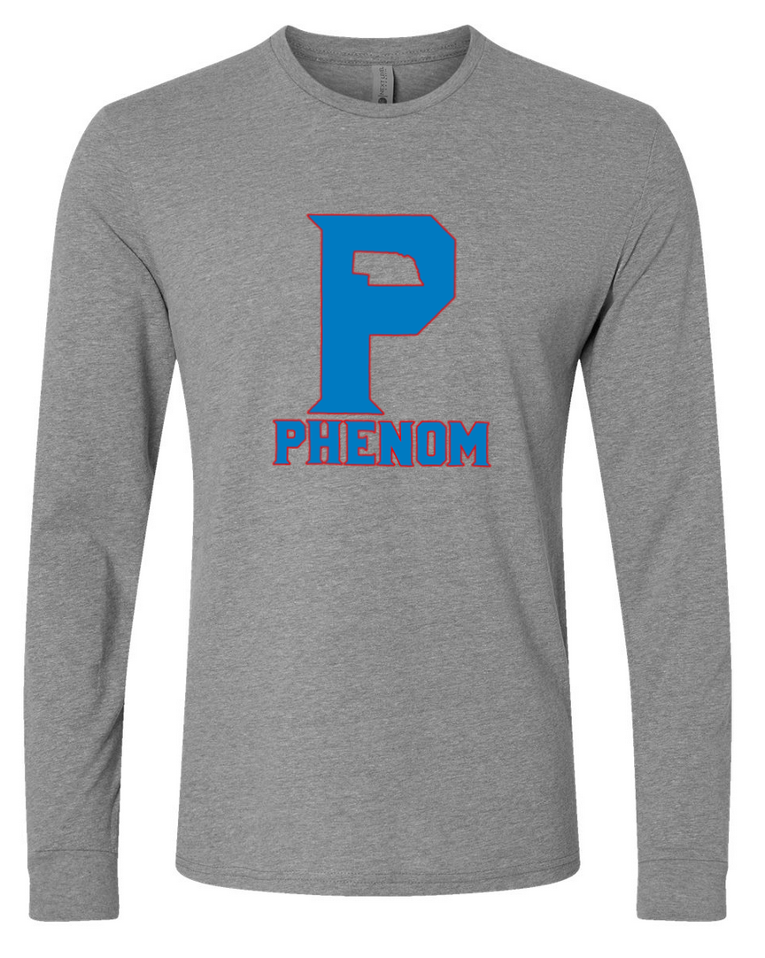Phenom P – Gray Long Sleeve